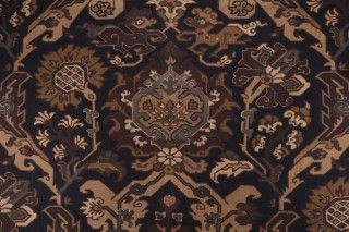 Kovu Printed Drapery Fabric in Onyx