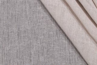 Allport Woven Sheer Drapery Fabric in Bone