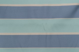 Robert Allen Island Stripe Woven Upholstery Fabric in Ocean