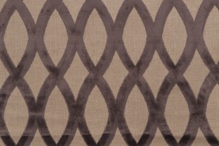 1 Yard Thibaut Helix W7274 Grospoint Velvet Upholstery Fabric in Charcoal