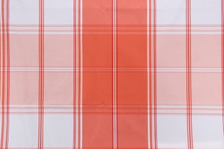 Thibaut New England Plaid W724310 Woven Decorator Fabric in Coral