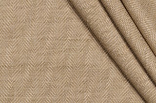 Anna French Genoa Herringbone W74519 Woven Upholstery Fabric in Blonde for Thibaut