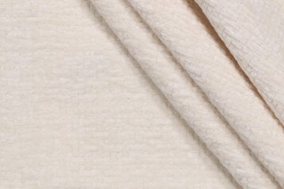P Kaufmann Adelphi Woven Chenille Upholstery Fabric in Oyster