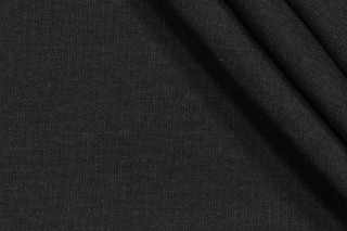 Solid Woven Solution Dyed Acrylic Outdoor Fabric in Charcoal