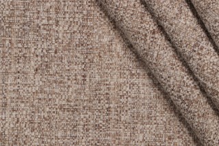 Crypton Chili High Performance Woven Chenille Upholstery Fabric in Creme Brulee