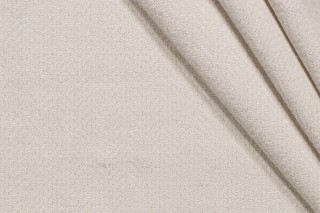 Thibaut Montebello W724128 Woven Chenille Upholstery Fabric in Whisper White