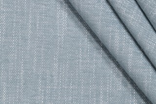 Valdese Weavers Drayton Woven Chenille Outdoor Fabric in Mist