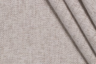 1 Yard Crypton Daria High Performance Woven Chenille Upholstery Fabric in Eggshell
