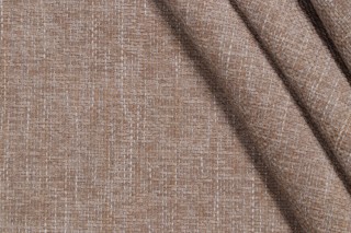 1 Yard Crypton Daria High Performance Woven Chenille Upholstery Fabric in Hemp