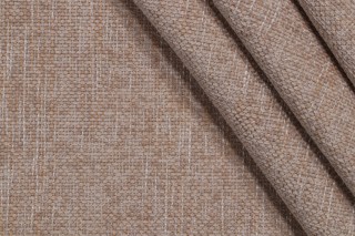 Crypton Daria High Performance Woven Chenille Upholstery Fabric in Hemp