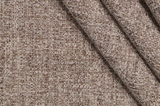 Crypton Chili High Performance Woven Chenille Upholstery Fabric in Creme Brulee
