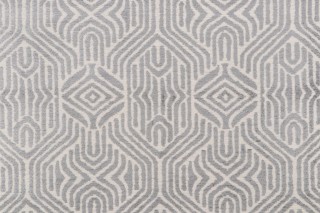 Valdese Weavers Larmore Woven Chenille Upholstery Fabric in Rain