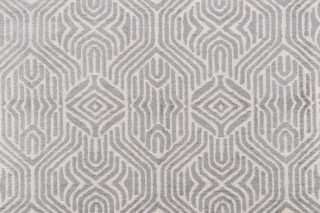 Valdese Weavers Larmore Woven Chenille Upholstery Fabric in Rain