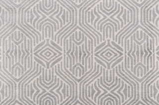 Valdese Weavers Larmore Woven Chenille Upholstery Fabric in Rain