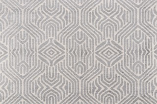 Valdese Weavers Larmore Woven Chenille Upholstery Fabric in Rain