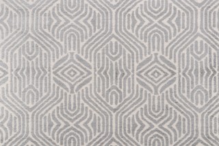 Valdese Weavers Larmore Woven Chenille Upholstery Fabric in Rain