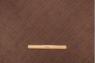 Crosshatch Woven Upholstery Fabric in Bronze