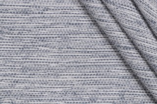 Howell Stripe Woven Decorator Fabric in Denim