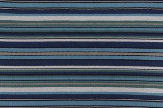 LebaTex Riverton Stripe 9133-90-SDW Woven Polyolefin Outdoor Fabric in Shoreline
