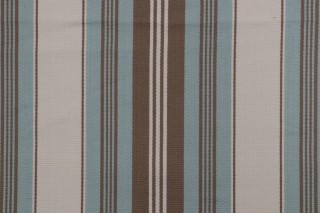 Thibaut Sheridan Stripe W80073 Woven Upholstery Fabric in Aqua