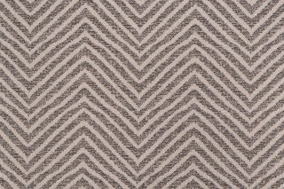 Thibaut Linea Chevron W80591 Woven Solution Dyed Acrylic Outdoor Fabric in Ebony