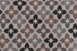 Thibaut Novia F964126 Printed Cotton Drapery Fabric in Grey