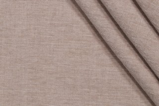 Thibaut Interlude W80064 Woven Solution Dyed Acrylic Chenille Outdoor Fabric in Flax