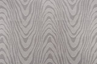 Thibaut Sound Wave W80559 Woven Solution Dyed Acrylic Chenille Outdoor Fabric in Heather Grey