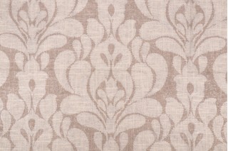 Richloom Platinum Collection Troussea Printed Drapery Fabric in Mica