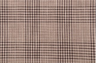 PK Lifestyles Byron Plaid Woven Upholstery Fabric in Newsprint