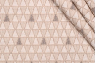 Kaufmann Grenada Embroidered Drapery Fabric in Sandstone