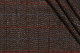 Kaufmann Duncan Woven Decorator Fabric in Tobacco