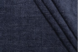Kaufmann Asteria Performance Woven Chenille Upholstery Fabric in Midnight