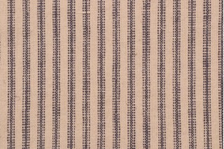 Waverly Pisa Stripe Woven Decorator Fabric in Vintage