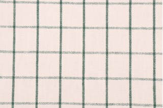 PK Lifestyles Weston Grid Woven Upholstery Fabric in Pine