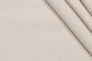 Thibaut Montebello W724128 Woven Chenille Upholstery Fabric in Whisper White