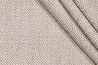 Thibaut Montebello W724135 Woven Chenille Upholstery Fabric in Flax
