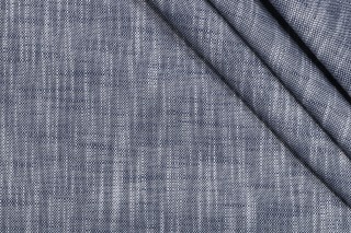 Bella Dura Home Firth Latex Backed High UV Polyester Indoor/Outdoor Fabric in Indigo 