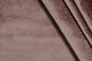 P Kaufmann Intaglio Velvet Upholstery Fabric in Taupe 
