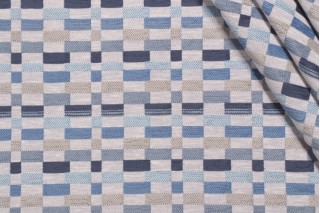 Golding Ezra Woven Chenille Upholstery Fabric in Cornflower