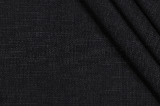 Thibaut Veneto W74537 Woven Decorator Fabric in Black Denim