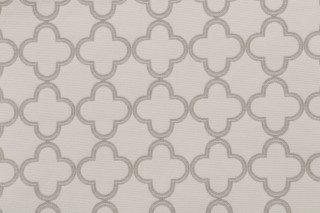 Thibaut Charm W74344 Woven Upholstery Fabric in Stone on Ivory