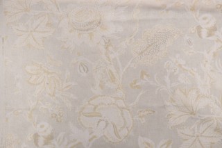 Thibaut Rittenhouse F94150 Printed Cotton Blend Drapery Fabric in Natural