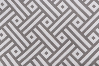 Thibaut Parterre W80330 Woven Solution Dyed Acrylic Outdoor Fabric in Heather Grey