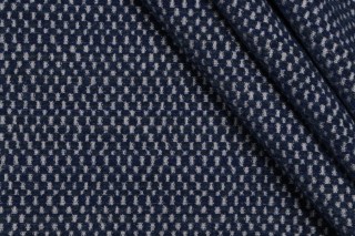 Thibaut Kenzie W80761 Woven Solution Dyed Acrylic Outdoor Fabric in Indigo