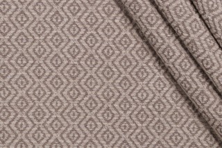Thibaut Talisman W80535 Woven Solution Dyed Acrylic Chenille Outdoor Fabric in Taupe