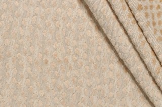 Thibaut Spot on AF1387 Grospoint Velvet Upholstery Fabric in Cream