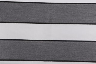 Anna French Oasis Awning W80061 Woven Solution Dyed Acrylic Outdoor Fabric in Heather Grey for Thibaut