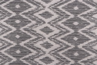Thibaut Indira F80773 Woven Solution Dyed Acrylic Chenille Outdoor Fabric in Sterling Grey