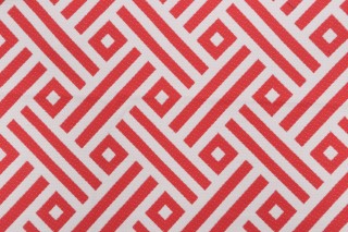 Anna French Parterre W80324 Woven Solution Dyed Acrylic Outdoor Fabric in Watermelon for Thibaut